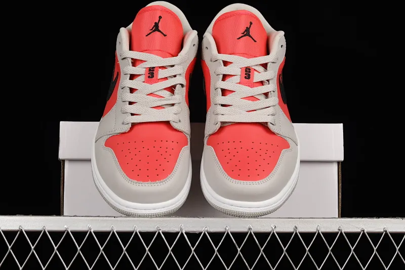 All categories Air Jordan Jordan series basketball shoes Air Jordan 1 Low G version pure original Air Jordan Low "Light Iron Ore" AJ1 Joe 1 gray pink low-top cultural sneakers DC0774-060